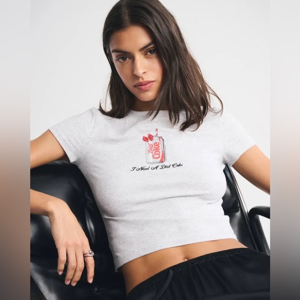 A&F Diet Coke Baby Tee